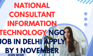 NGO Job in Delhi for National Consultant Information Technology Apply by 1 November 2026 ngoscope.com