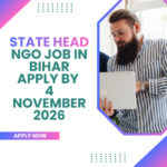 NGO Job in Bihar for State Head Apply by 4 November 2026, A NGO job opportunity is presented by Centre for Catalyzing Change (C3) ngoscope.com